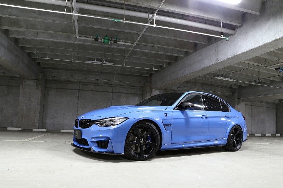 Luxury Sports Luxury Sports 3D Style Front Lip For BMW F80 F82 F83 M3 M4 Carbon-PP SR