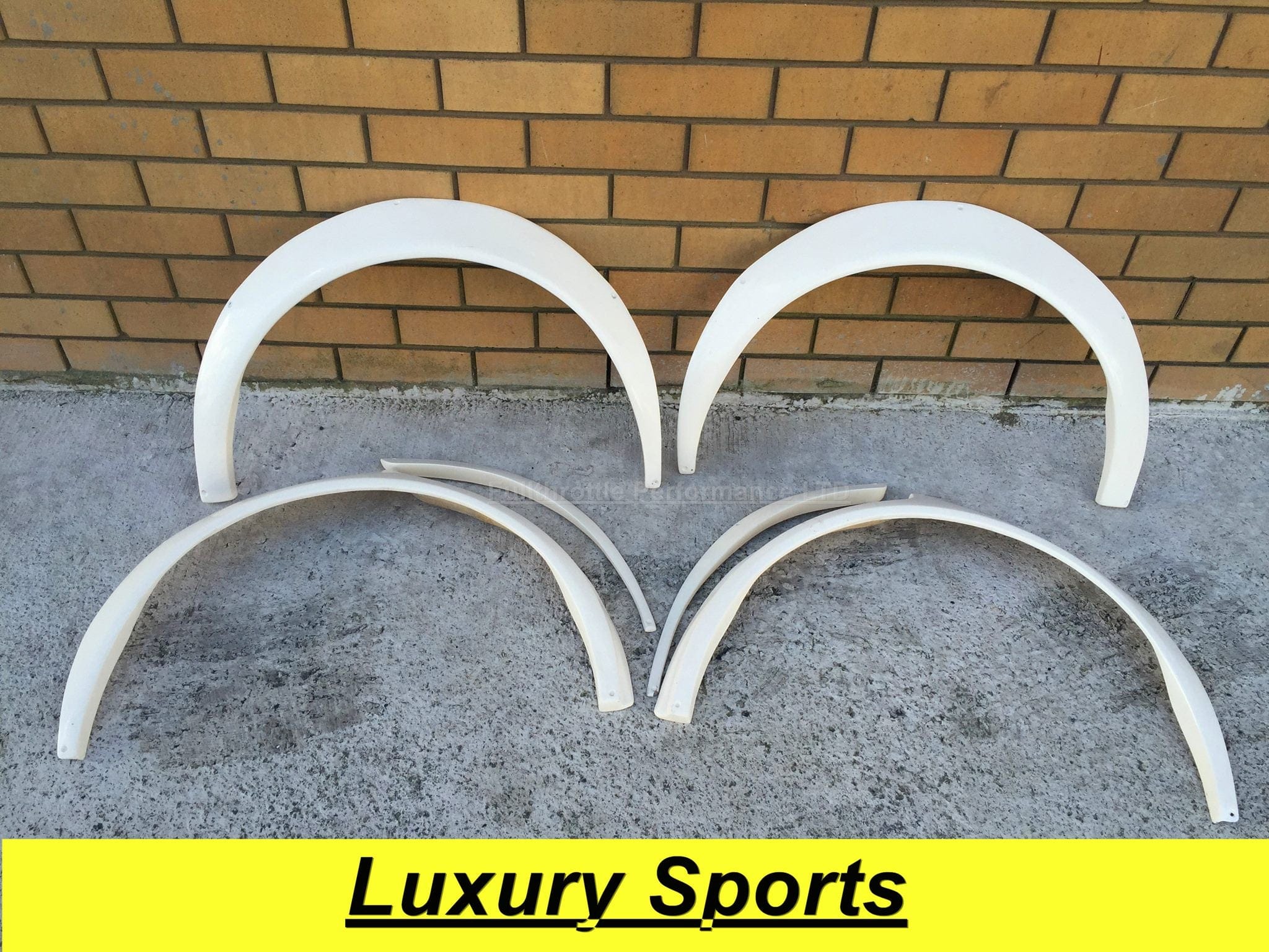 Luxury Sports Luxury Sports 50mm Universal Front And Rear Flares For 4 Door SR