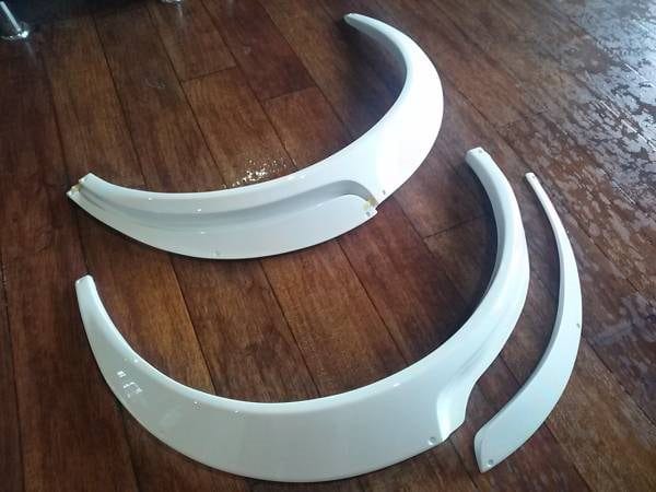 Luxury Sports Luxury Sports 50mm Universal Front And Rear Flares For 4 Door SR