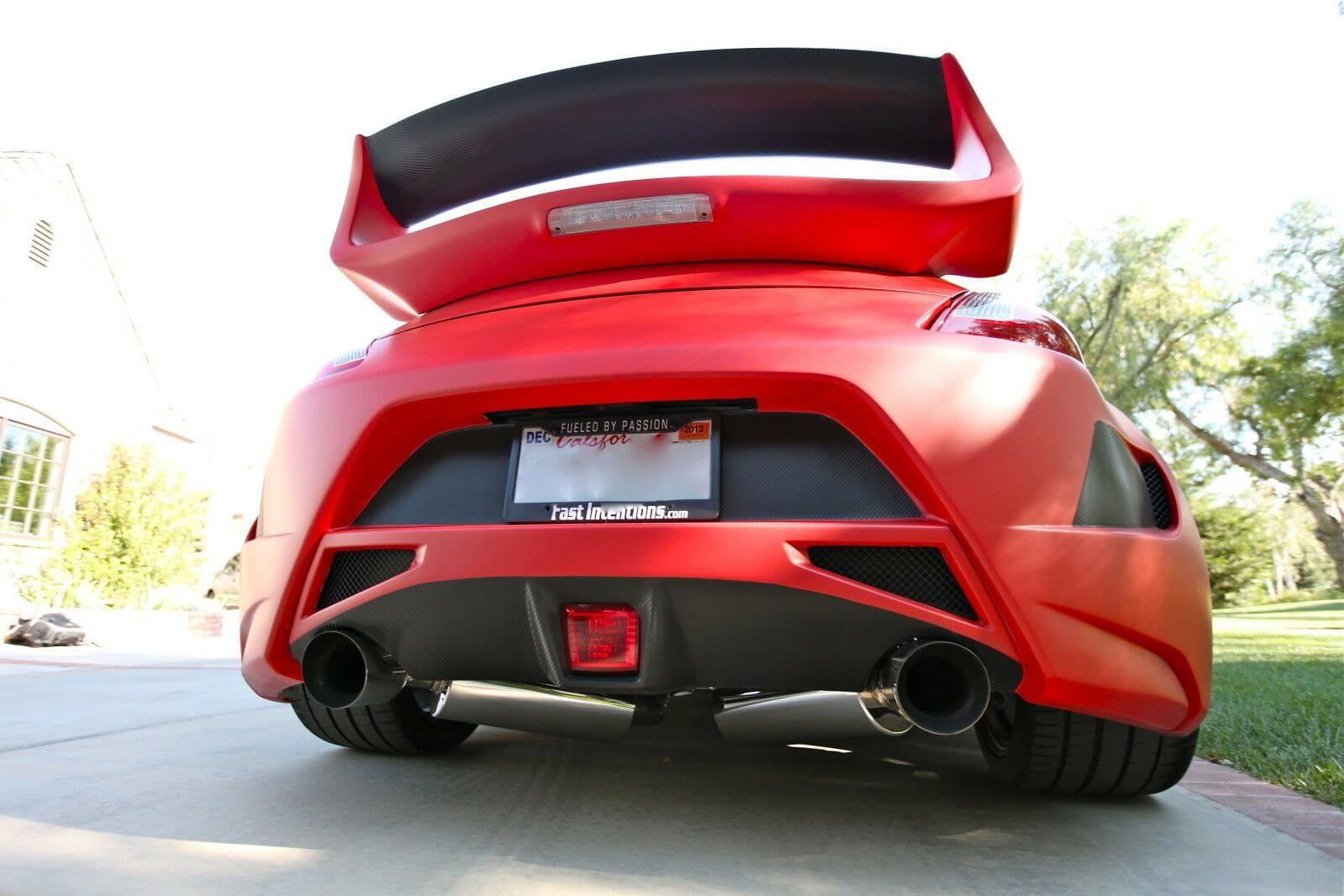 Luxury Sports Luxury Sports Amuse Style Rear Spoiler For Nissan 370z -PP SR