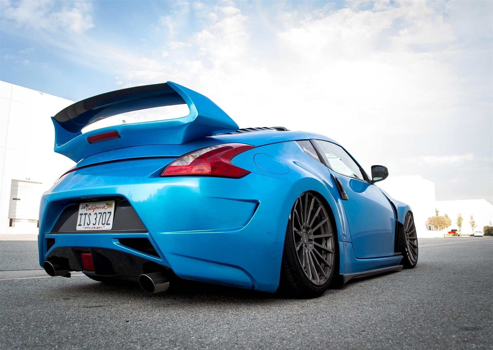 Luxury Sports Luxury Sports Amuse Style Rear Spoiler For Nissan 370z -PP SR