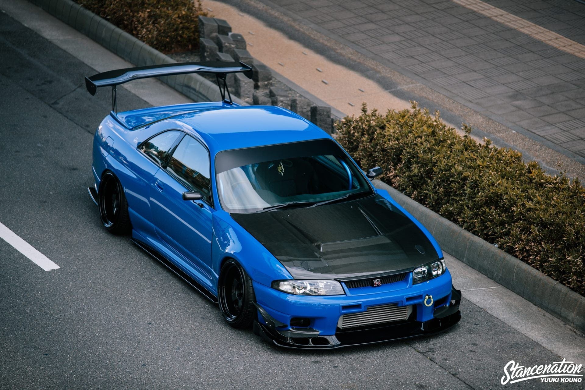 Luxury Sports Luxury Sports Auto Select Style FRP Front Lip For Nissan Skyline R33 GTR -PP SR