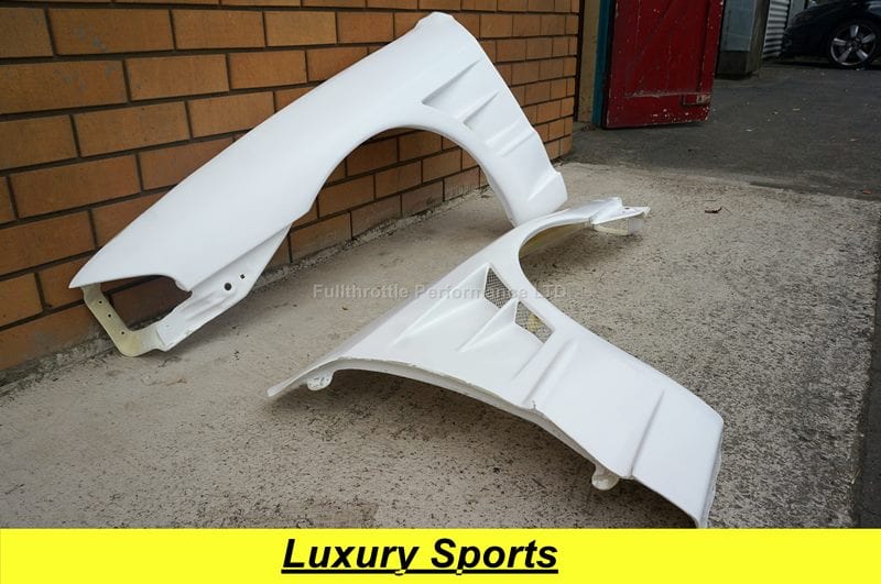 Luxury Sports Luxury Sports BN Style 30mm Front Fender For Nissan Skyline R32 SR