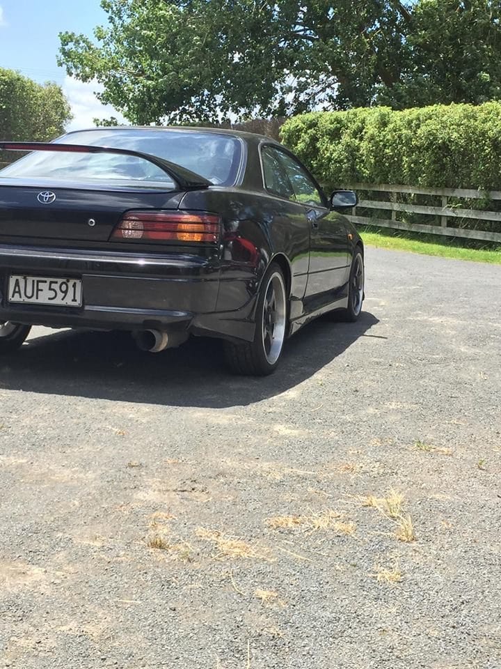 Luxury Sports Luxury Sports Bomex Style Rear End Caps For Toyota Levin AE111 SR