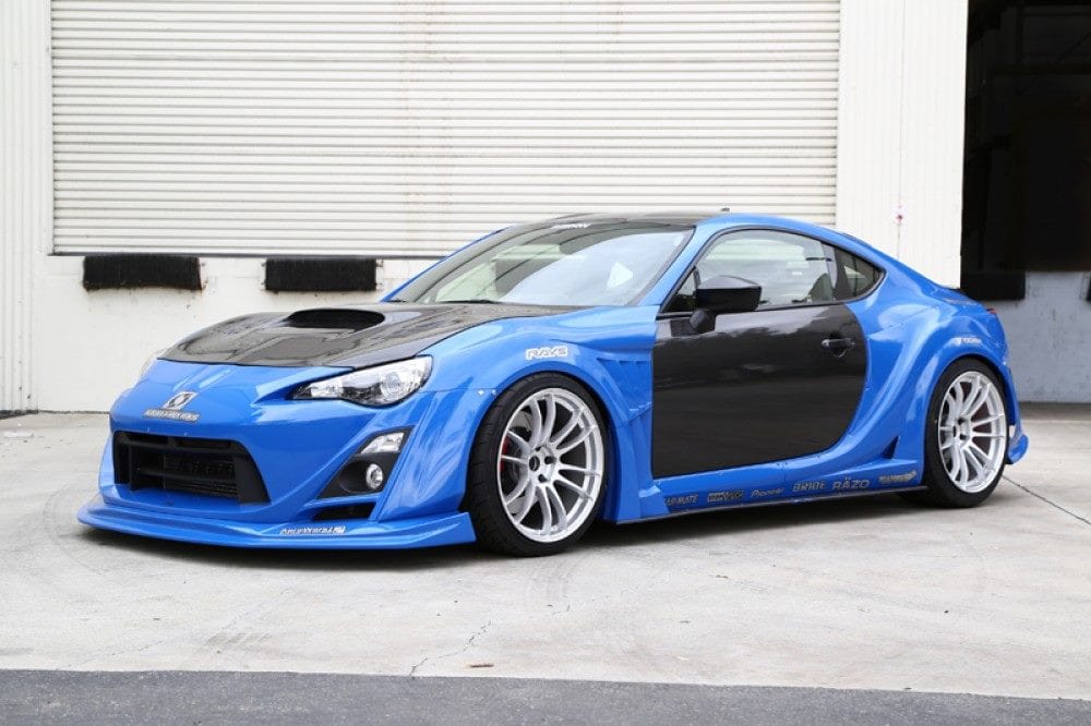 Luxury Sports Luxury Sports Carbon Fiber Door For Toyota GT86 -PP SR