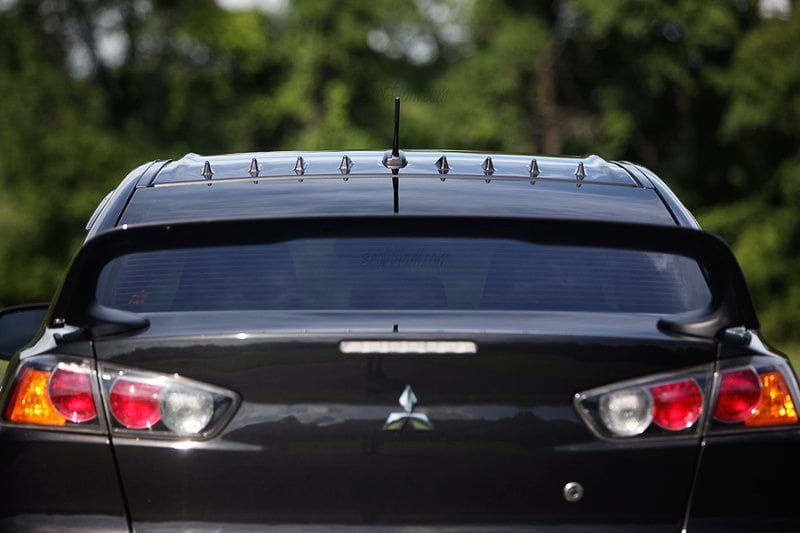 Luxury Sports Luxury Sports Carbon Vortex Generator Roof Fin For Mitsubishi EVO X SR