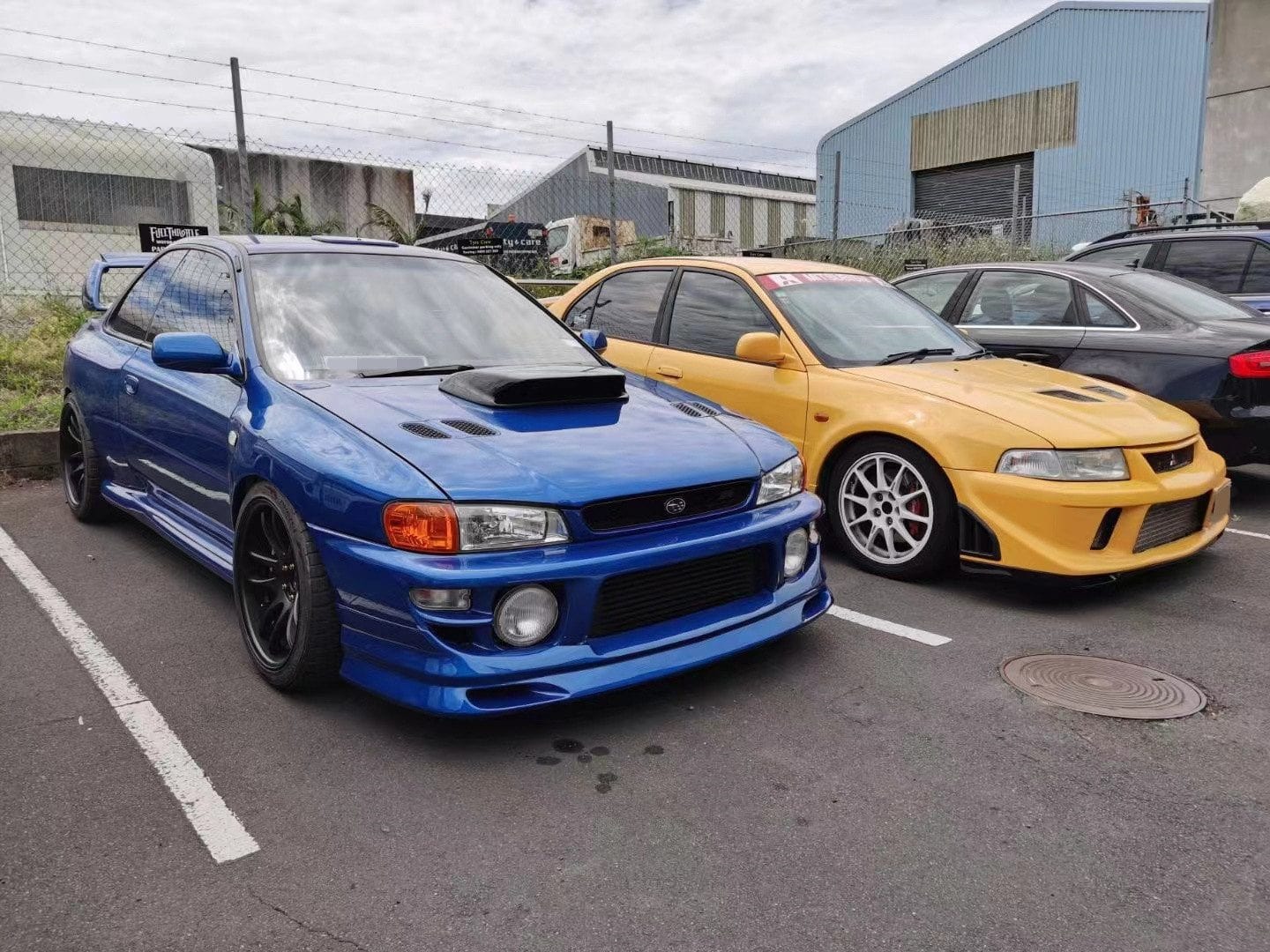 Luxury Sports Luxury Sports Chargespeed Style Front Lip For Subaru Impreza STI GC8 V5, 6 SR