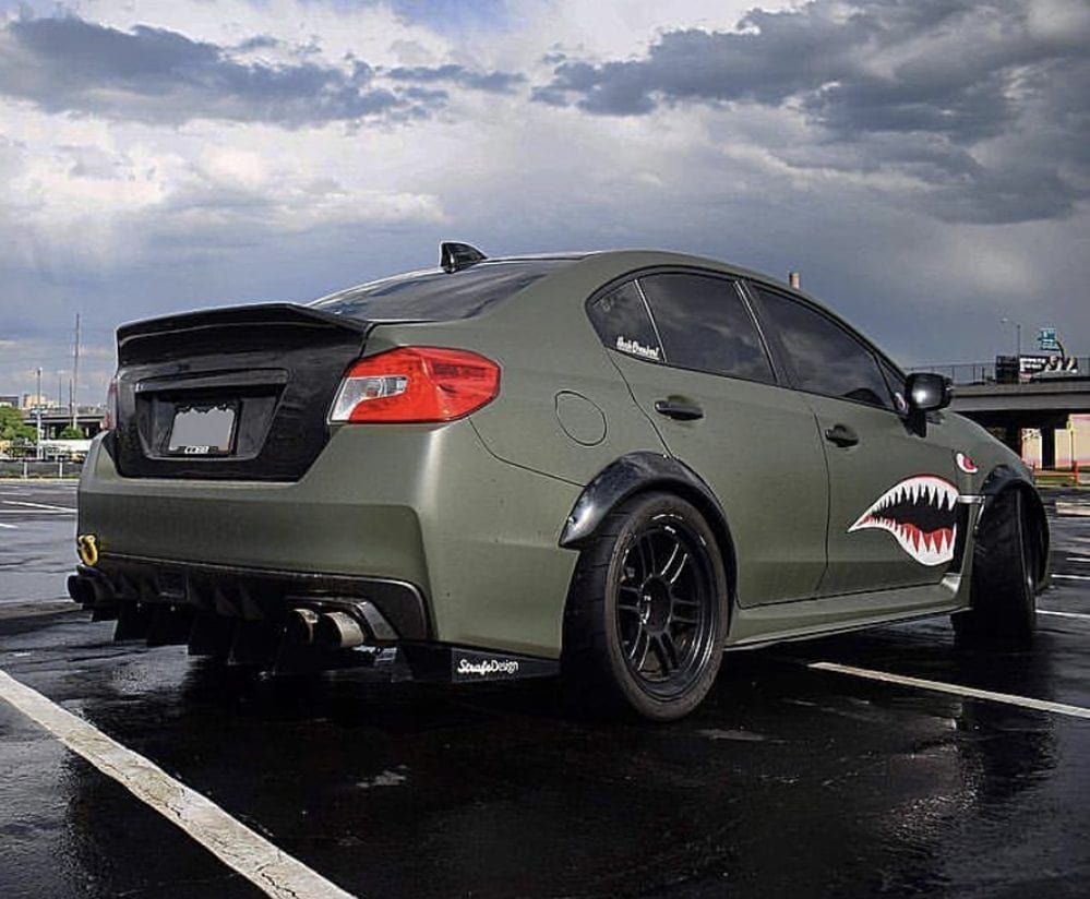 Luxury Sports Luxury Sports CSL Style Carbon Boot Lid For Subaru Impreza VAB-PP SR