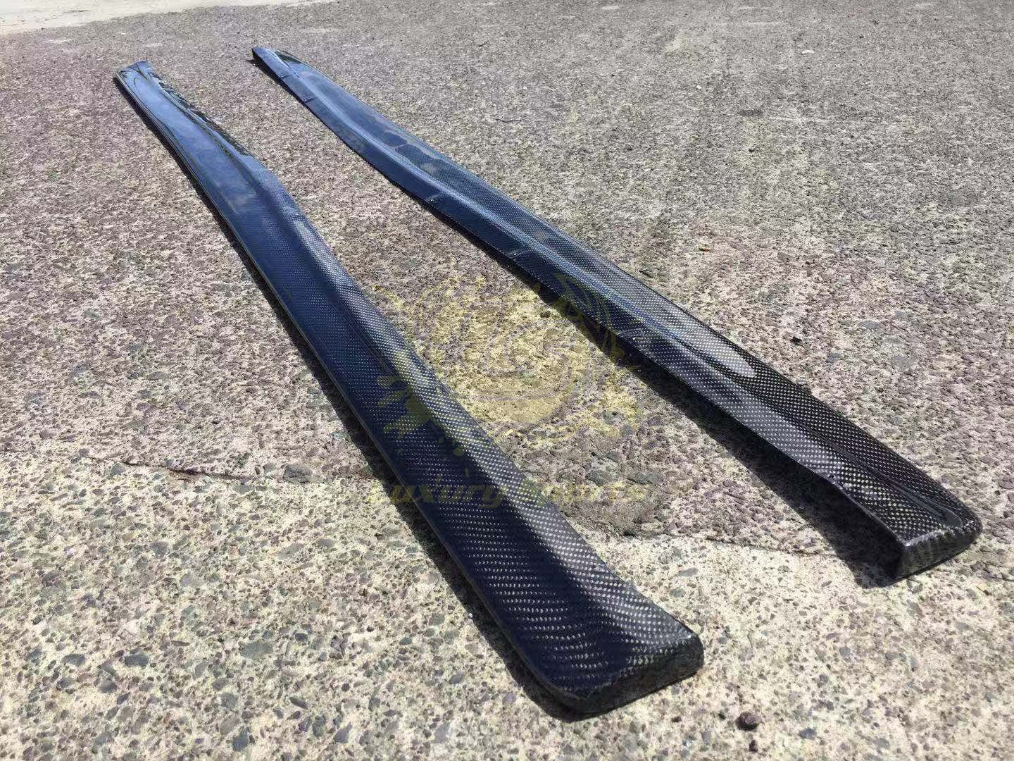 Luxury Sports Luxury Sports Damd Style Side Skirts Extension For Mitsubishi EVO 7-9 Carbon SR