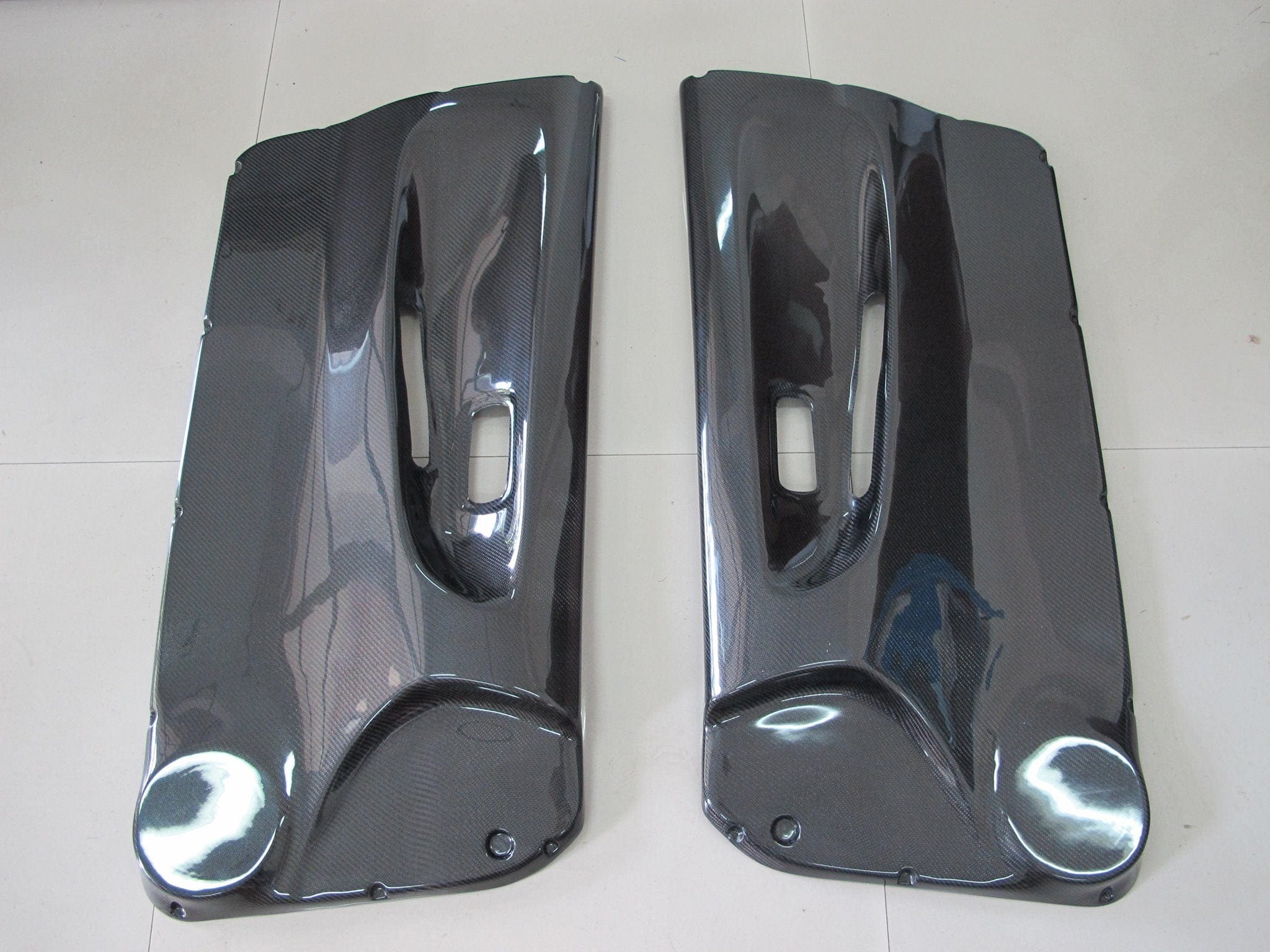 Luxury Sports Luxury Sports Dmax Style Door Card Siliva 180SX S13 CARBON -PP SR