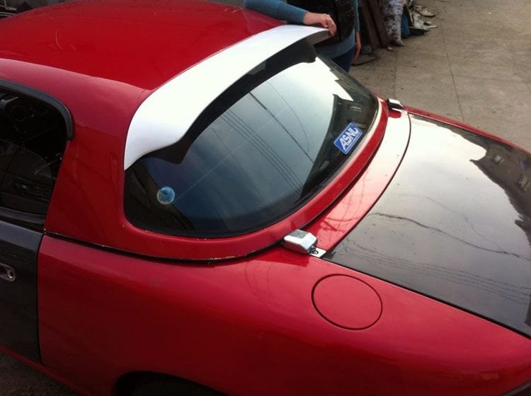 Luxury Sports Luxury Sports Dmax Style Roof Spoiler For Mazda Mx5 NA SR