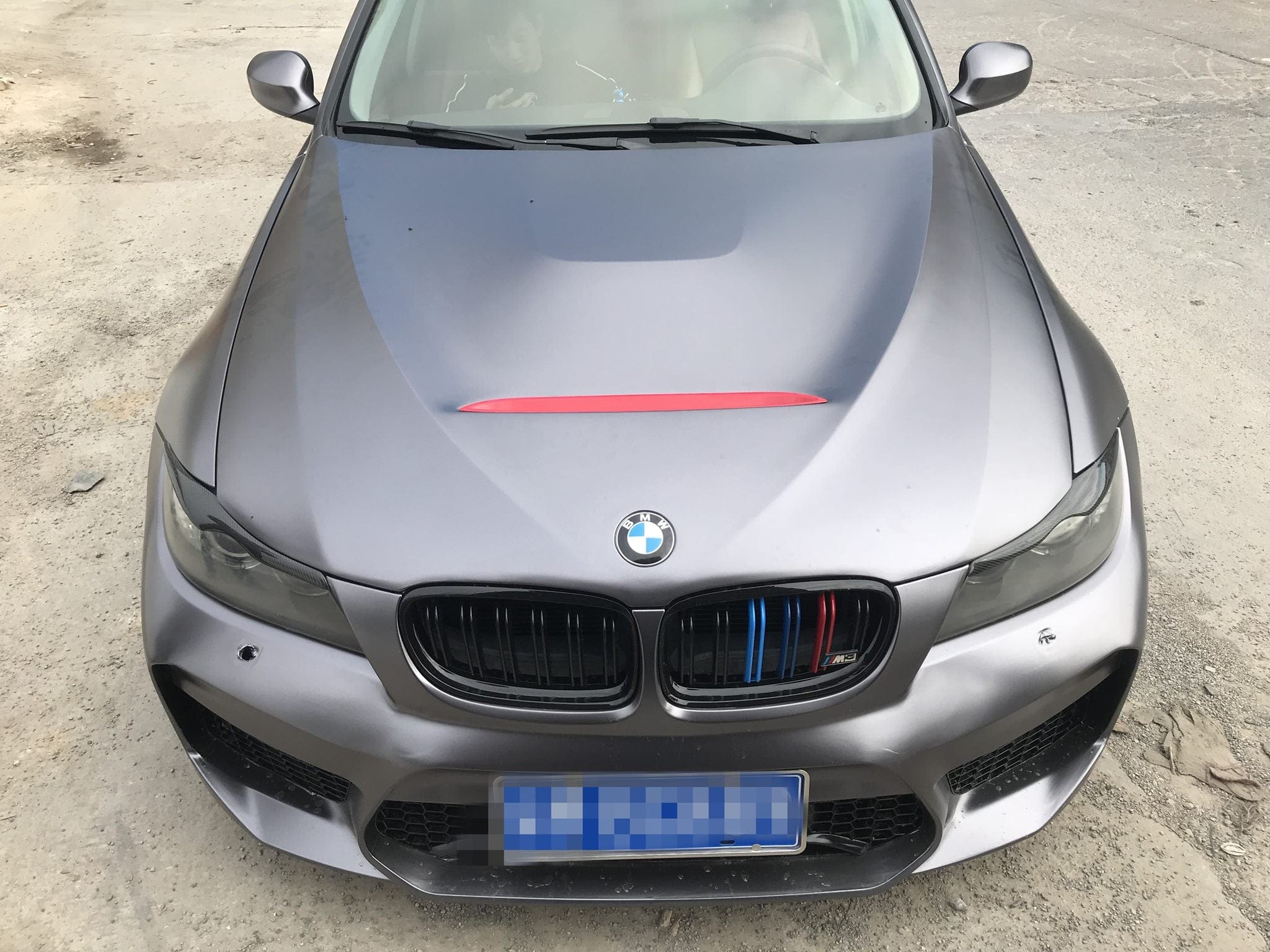 Luxury Sports Luxury Sports E90 M5 Conversion Style Front Bumper For BMW E90 LCI 09-12 -PP SR