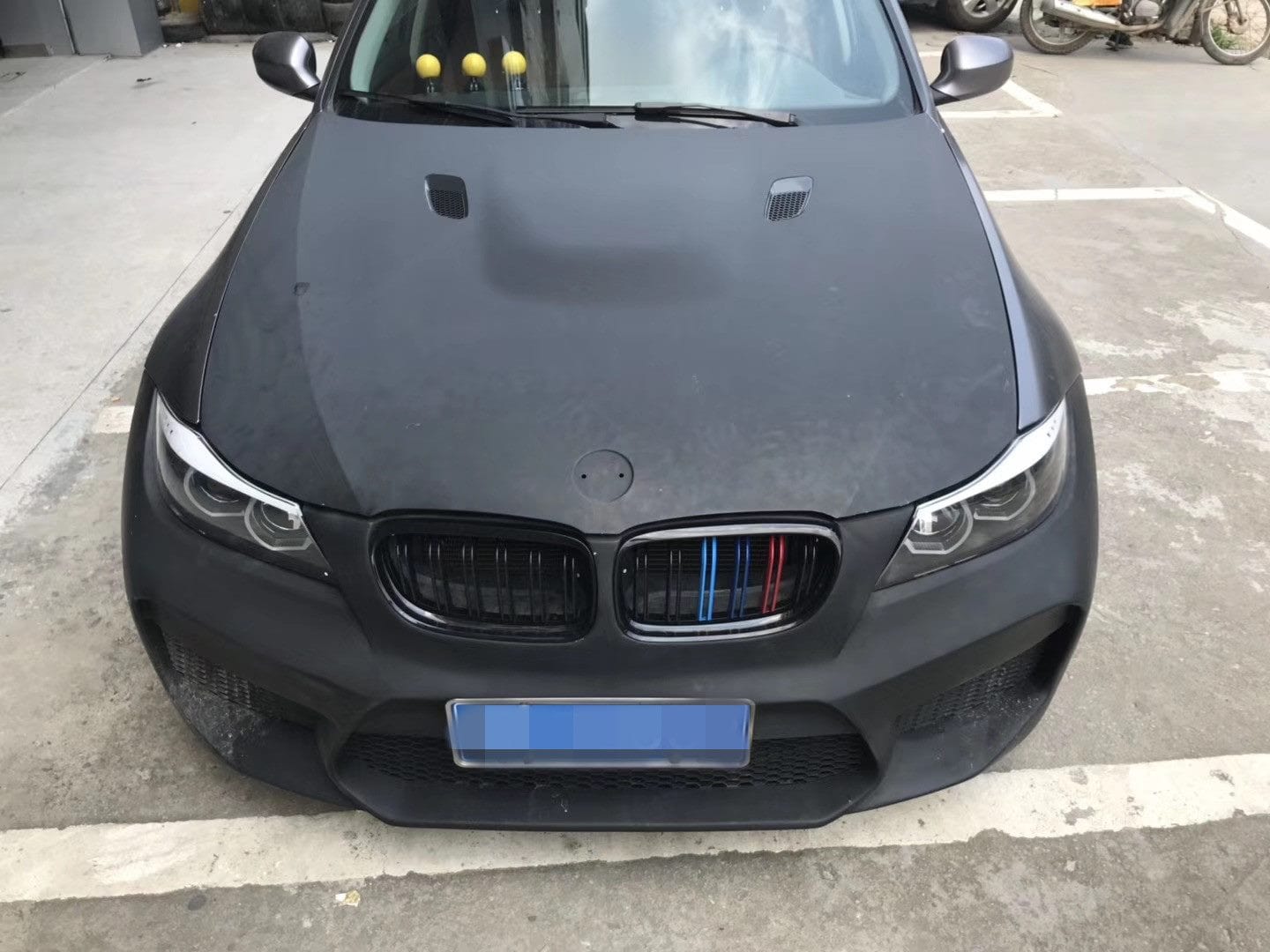 Luxury Sports Luxury Sports E90 M5 Conversion Style Front Bumper For BMW E90 LCI 09-12 -PP SR