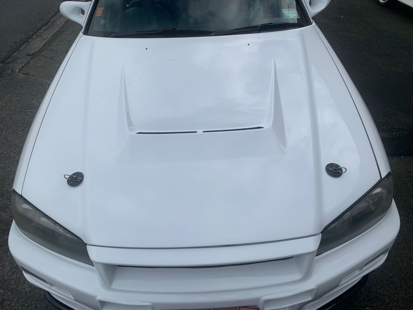 Luxury Sports Luxury Sports East Bear GTR Conversion Styl Fiberglass Bonnet Nissan Skyline R34 SR