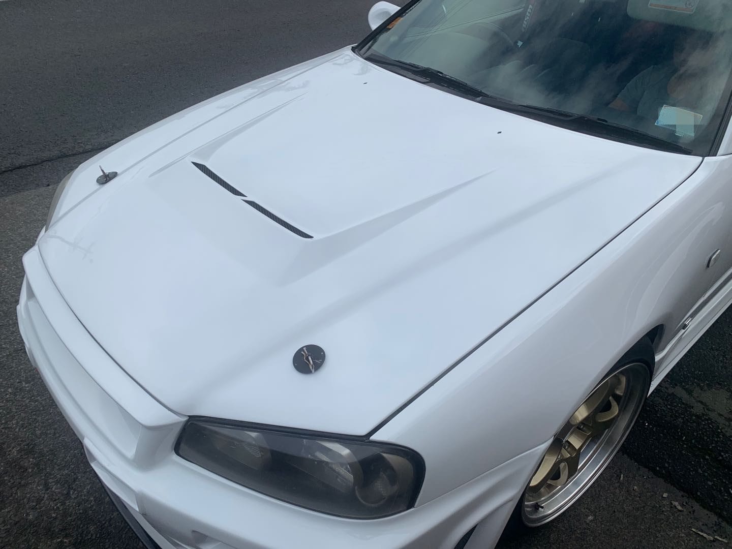 Luxury Sports Luxury Sports East Bear GTR Conversion Styl Fiberglass Bonnet Nissan Skyline R34 SR