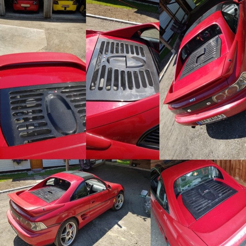 Luxury Sports Luxury Sports F355 Style Rear Engine Cover For Toyota MR2 -PP SR