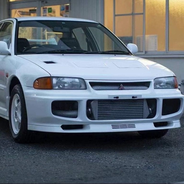 Luxury Sports Luxury Sports Factory EVO 3 Style Fiberglass Bonnet For Mitsubishi Evo 1-3 -PP SR