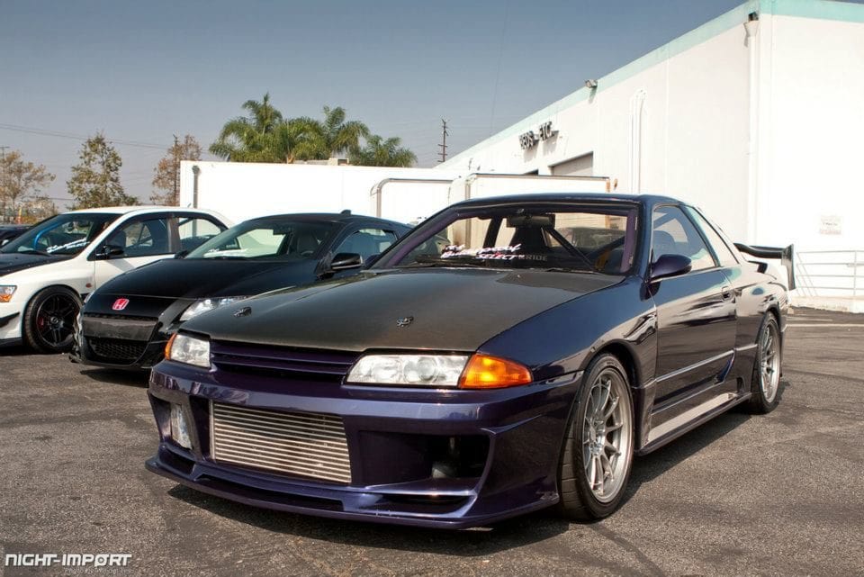Luxury Sports Luxury Sports Factory GTR Style Carbon Bonnet For Nissan Skyline R32 SR