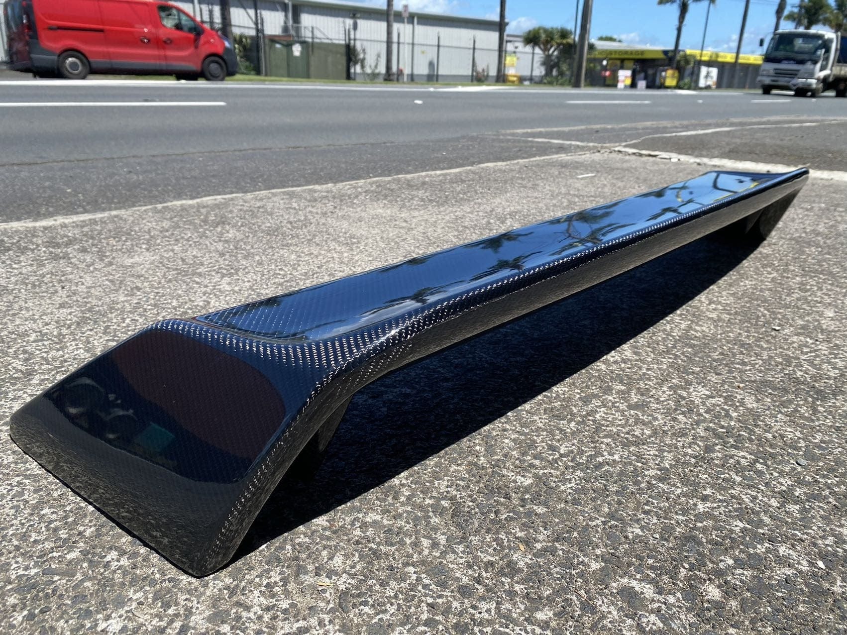 Luxury Sports Luxury Sports Factory GTR Style Carbon Rear Spoiler For Nissan Skyline R32 SR