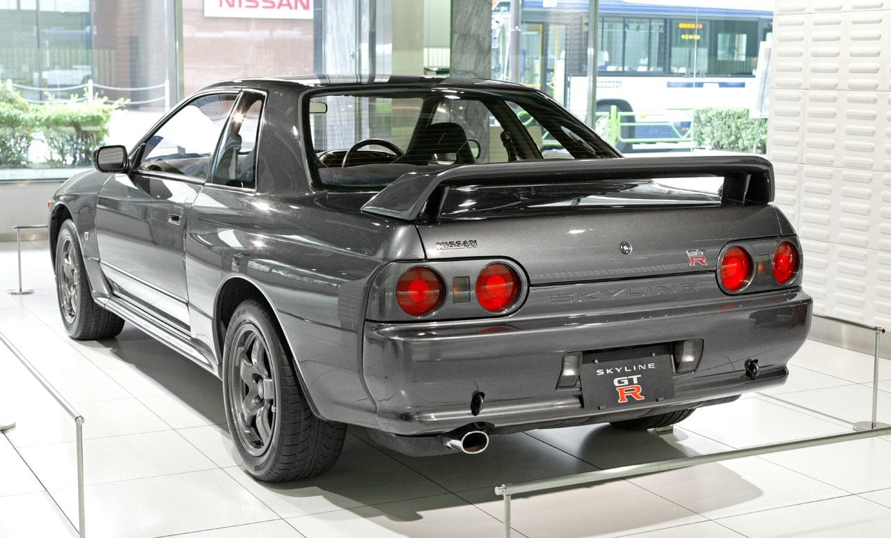 Luxury Sports Luxury Sports Factory GTR Style Rear Spoiler For Nissan Skyline R32 SR