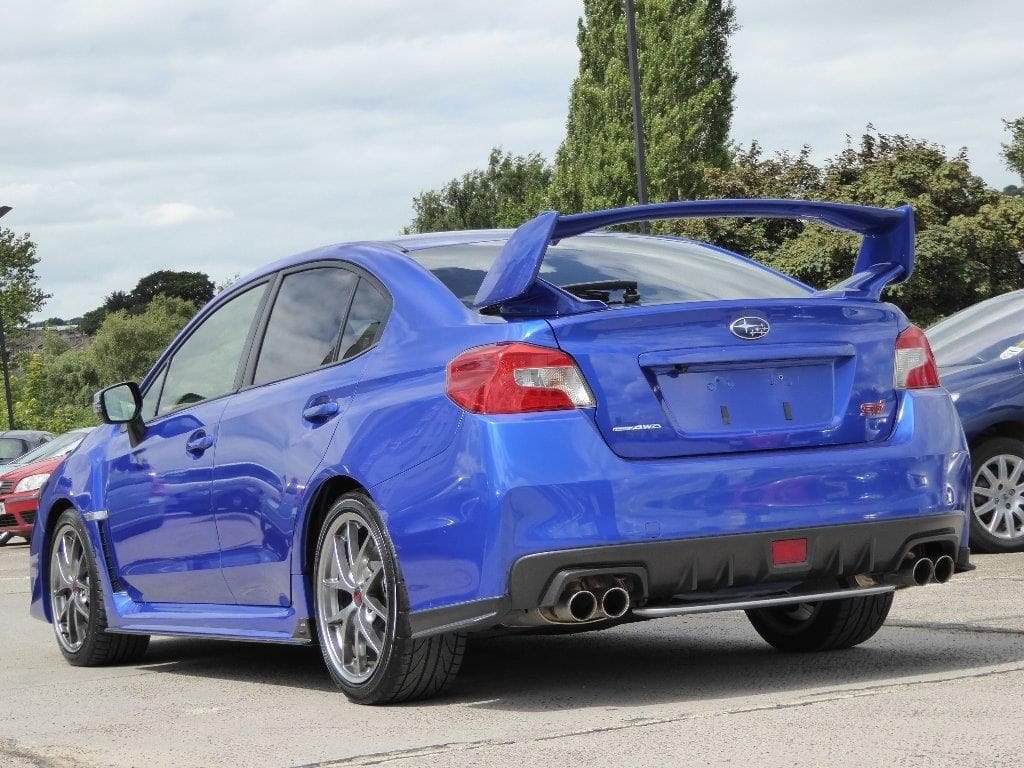 Luxury Sports Luxury Sports Factory STI Style Plastic Spoiler For Subaru Impreza VAB -PP SR