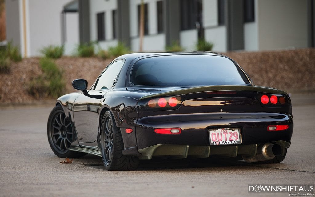 Luxury Sports Luxury Sports Feed Style Rear Diffuser For Mazda RX7 FD Carbon -PP SR