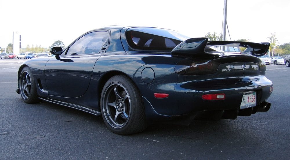 Luxury Sports Luxury Sports Feed Style Side Skirts Extension For Mazda RX7 FD SR