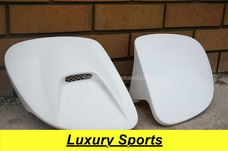 Luxury Sports Luxury Sports Fiberglass Vented Headlight Cover For Mazda RX7 FD SR