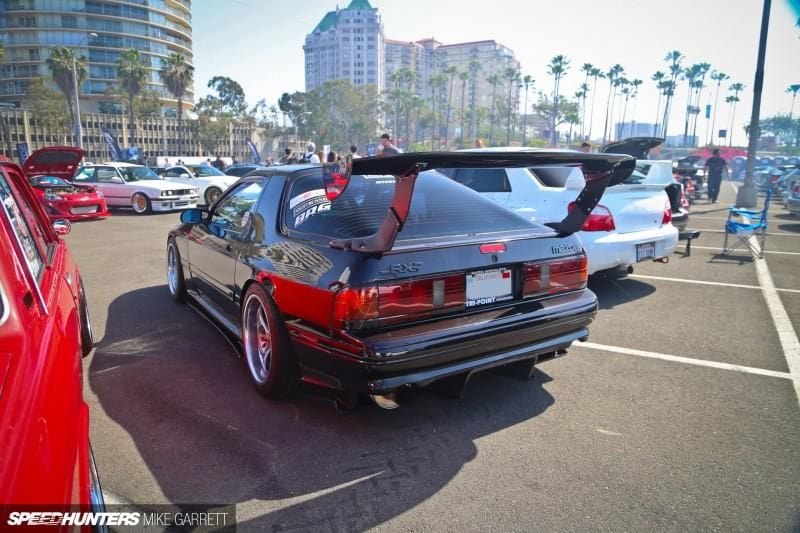 Luxury Sports Luxury Sports Garage BB Style GT Rear Spoiler For Mazda RX7 FC -PP SR