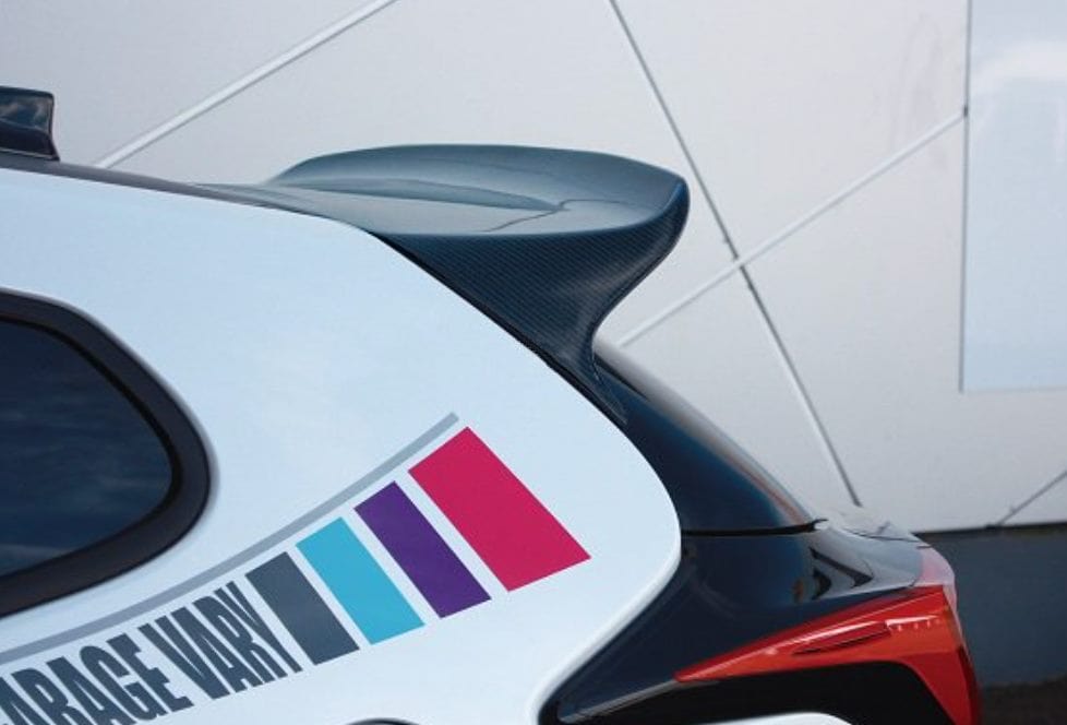 Luxury Sports Luxury Sports GARAGE VARY Style Carbon Roof Spoiler For Toyota GR Yaris -PP SR