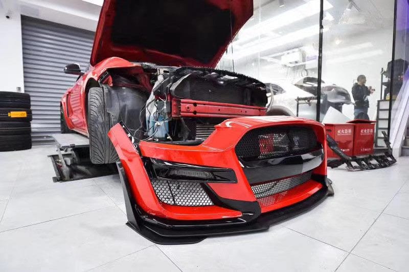 Luxury Sports Luxury Sports GT Style Front Bumper For Ford Mustang 15-17 -PP SR