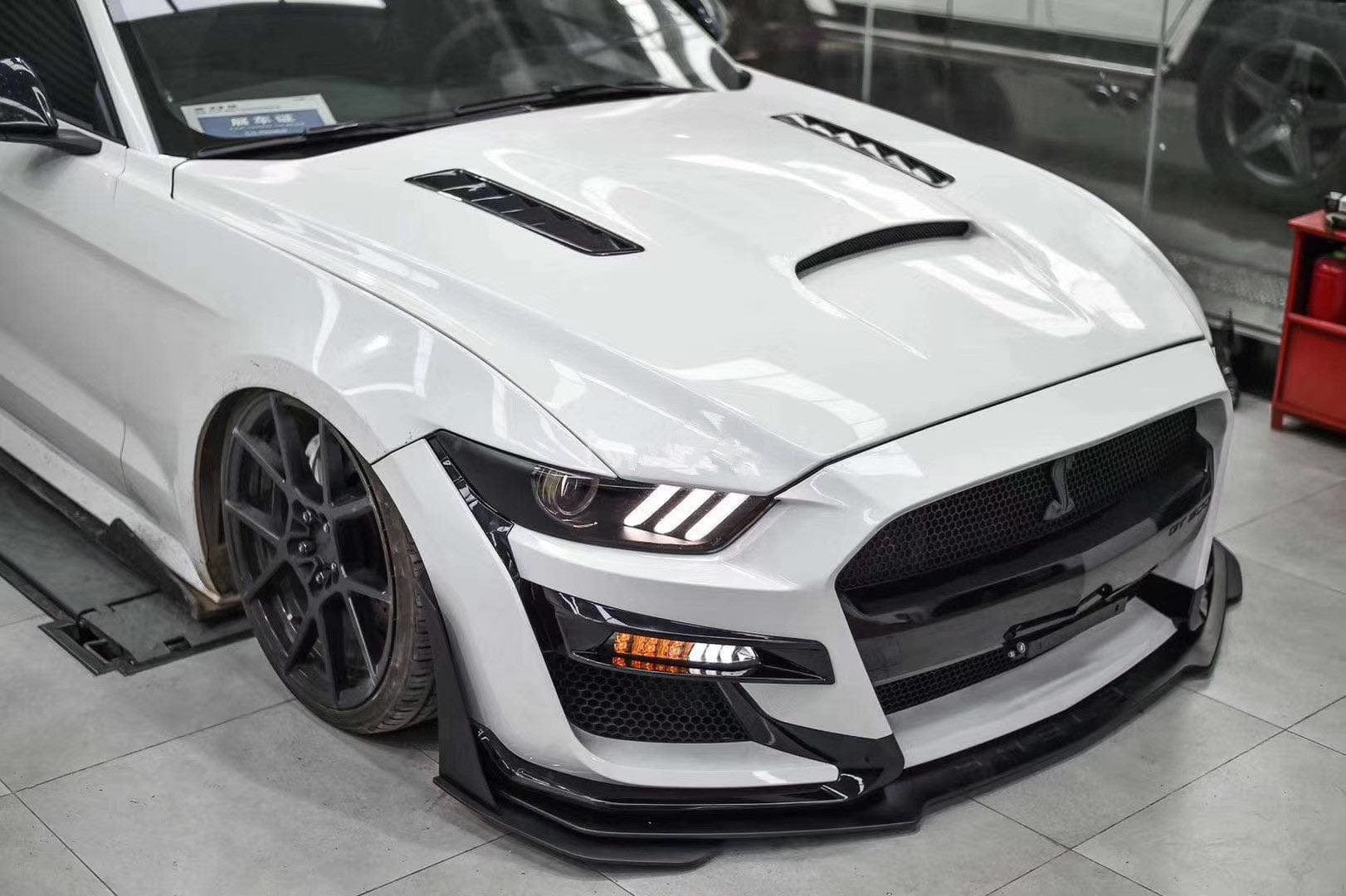 Luxury Sports Luxury Sports GT Style Front Bumper For Ford Mustang 15-17 -PP SR