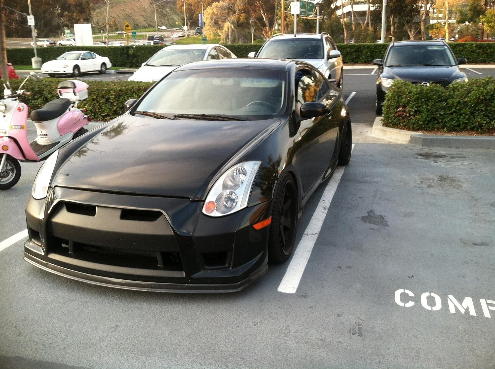 Luxury Sports Luxury Sports GTR Style Front Bumper For Infiniti G35 02-06-PP SR