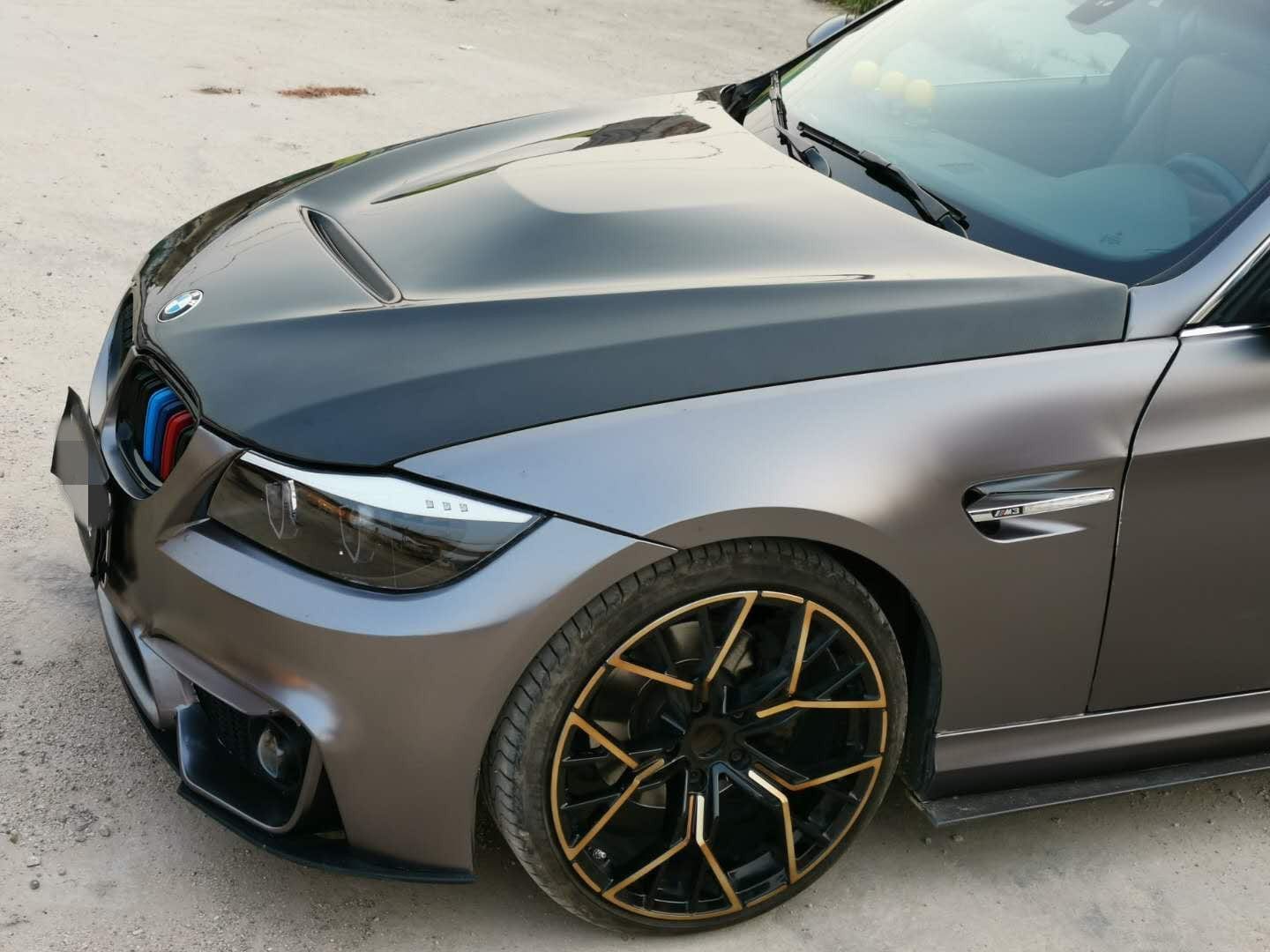 Luxury Sports Luxury Sports GTS Style Carbon Bonnet For BMW E90 LCI 09-12 -PP SR