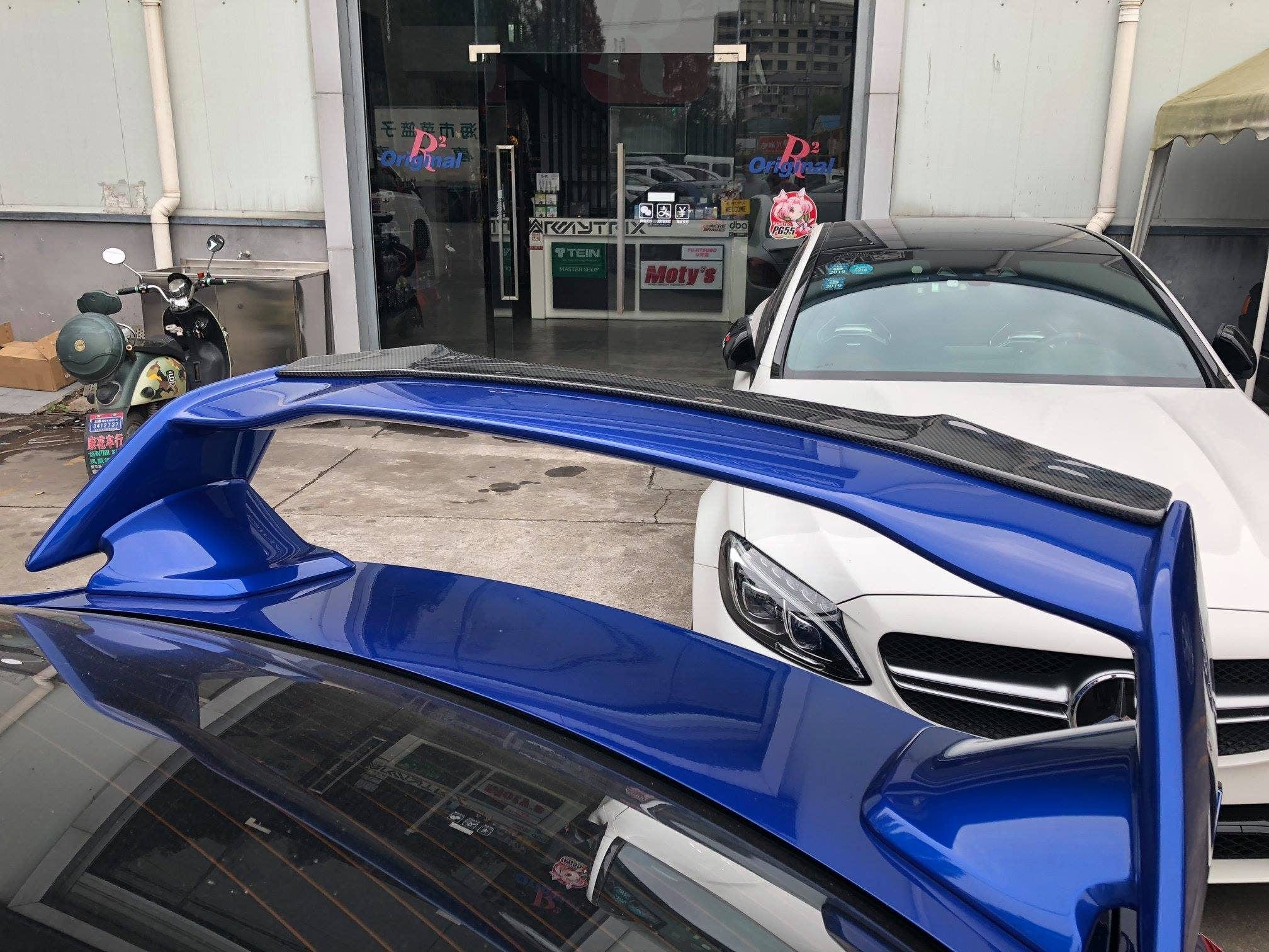 Luxury Sports Luxury Sports Gurney Flap Spoiler For Subaru Impreza STI VAB Spoiler SR