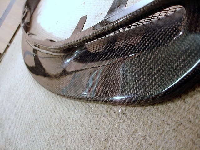 Luxury Sports Luxury Sports Jun Style Carbon Front Lip For Nissan Skyline R32 GTR SR