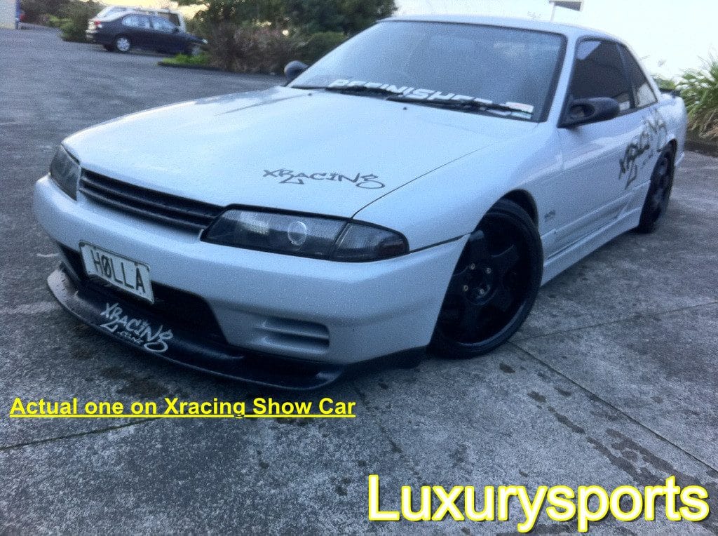 Luxury Sports Luxury Sports Jun Style Front Lip For Nissan Skyline R32 GTR SR