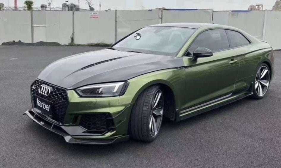 Luxury Sports Luxury Sports Karbel Style Carbon Bonnet For Audi A5 S5 RS5 B9 B9.5 17-on -PP SR