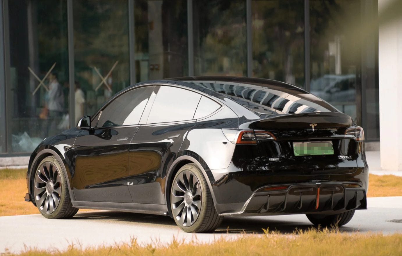 Luxury Sports Luxury Sports Karbel Style Carbon Rear Diffuser For Tesla Model Y -PP SR