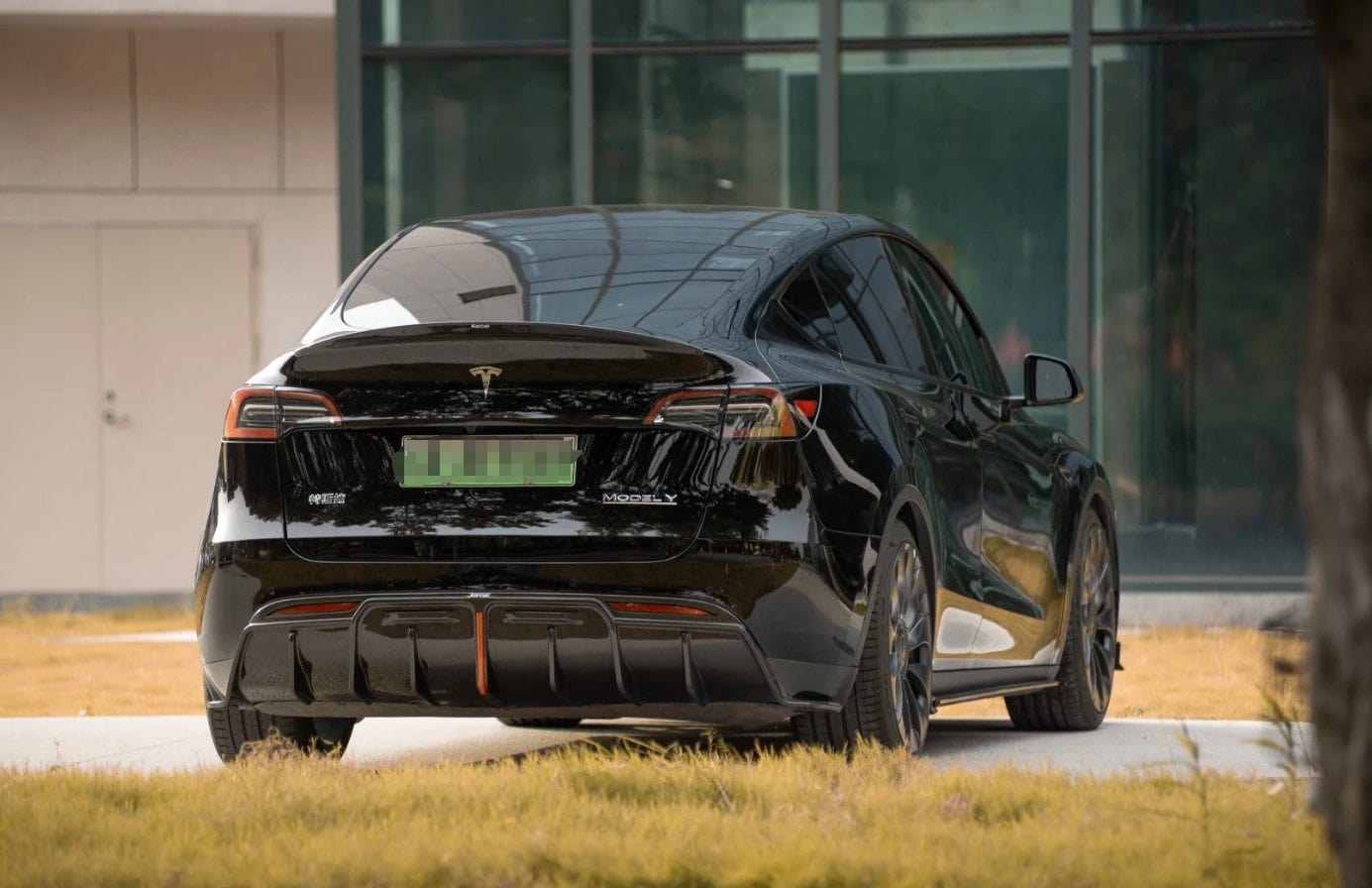 Luxury Sports Luxury Sports Karbel Style Carbon Rear Diffuser For Tesla Model Y -PP SR