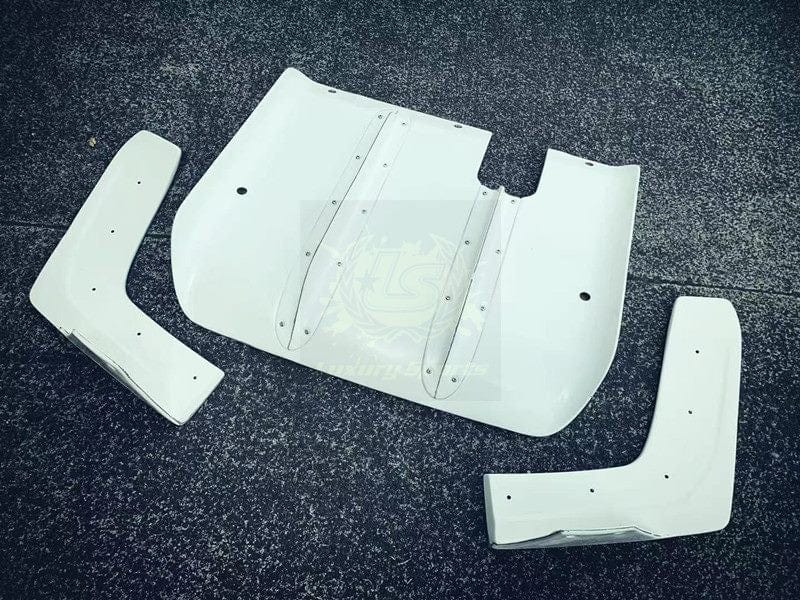 Luxury Sports Luxury Sports LB V1 Style Rear Diffuser For Nissan R35 GTR -PP SR