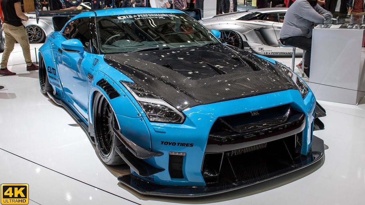 Luxury Sports Luxury Sports LB V2 Style Carbon Bonnet Nissan Skyline R35 GTR -PP SR