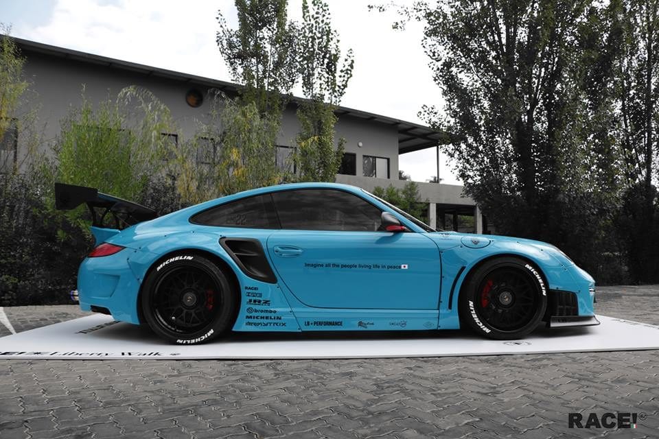 Luxury Sports Luxury Sports LB Walk Style Front and Rear Flares For Porsche 911 997.2 -PP SR