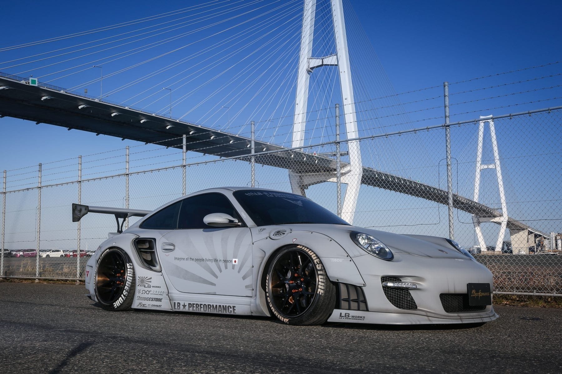 Luxury Sports Luxury Sports LB Walk Style Front and Rear Flares For Porsche 911 997.2 -PP SR
