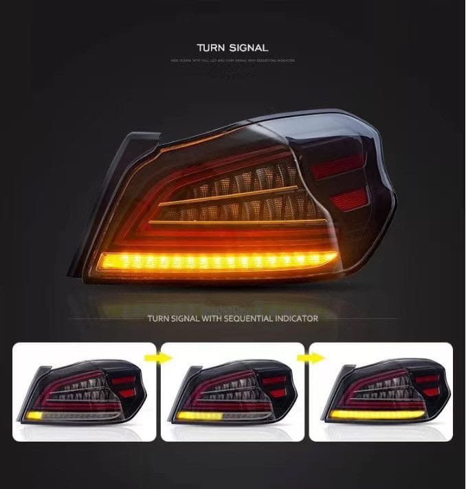 Luxury Sports Luxury Sports LED Taillights For Subaru WRX STI VAB -PP SR