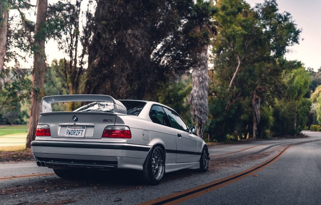 Luxury Sports Luxury Sports M3 Style 4 PCs Rear Spoiler For BMW E36 2DR -PP SR