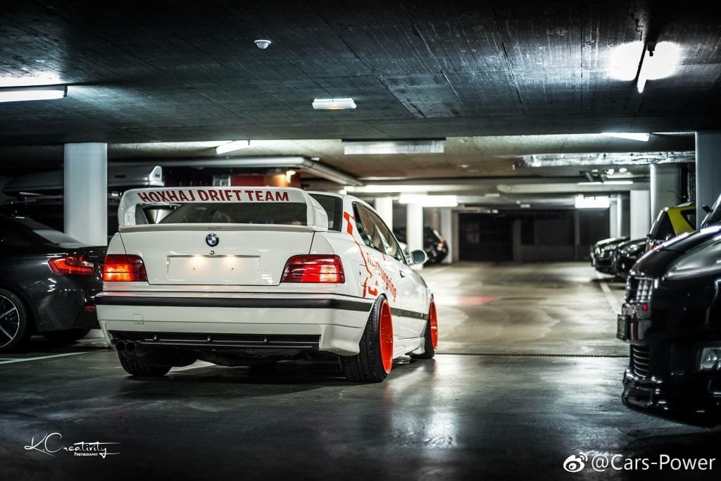 Luxury Sports Luxury Sports M3 Style 4 PCs Rear Spoiler For BMW E36 2DR -PP SR