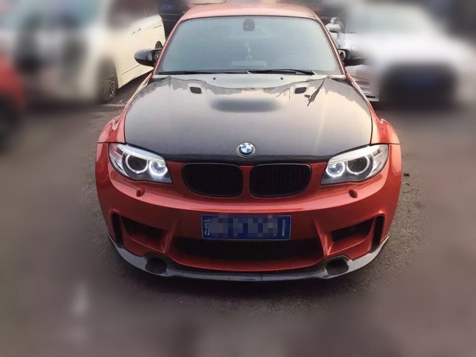 Luxury Sports Luxury Sports M3 Style Carbon Bonnet For BMW E82 E87 E88 -PP SR