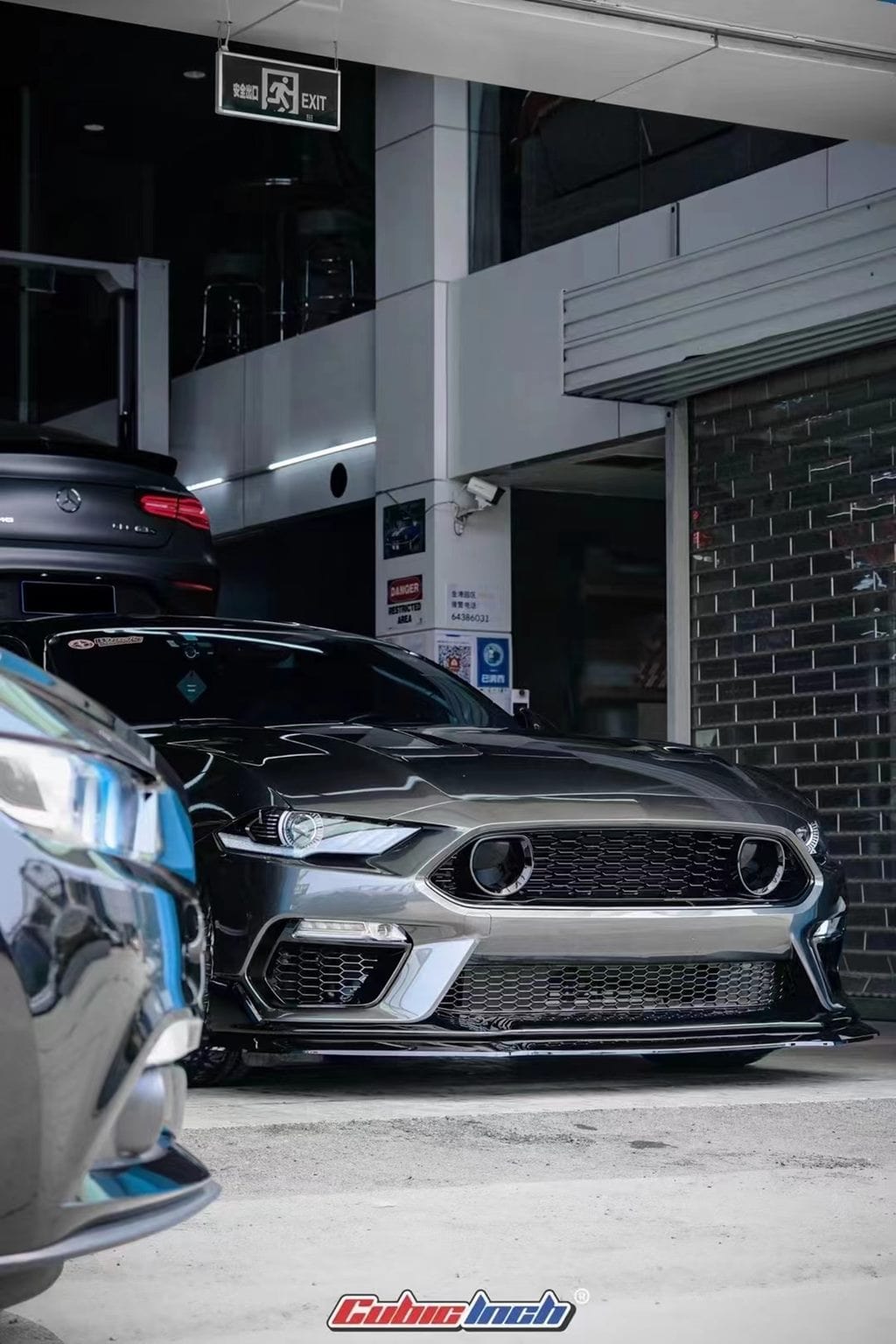 Luxury Sports Luxury Sports Mach 1 Style Front Bumper For Ford Mustang 18-22 -PP SR