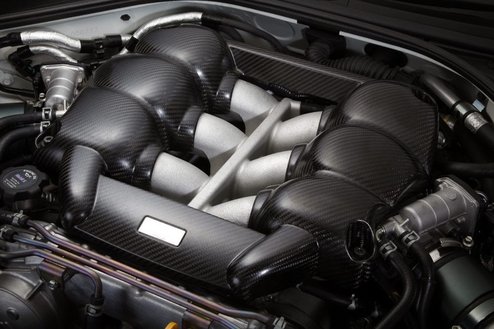 Luxury Sports Luxury Sports Mines Style Engine Cover For Nissan R35 -PP SR